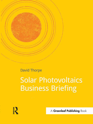 cover image of Solar Photovoltaics Business Briefing